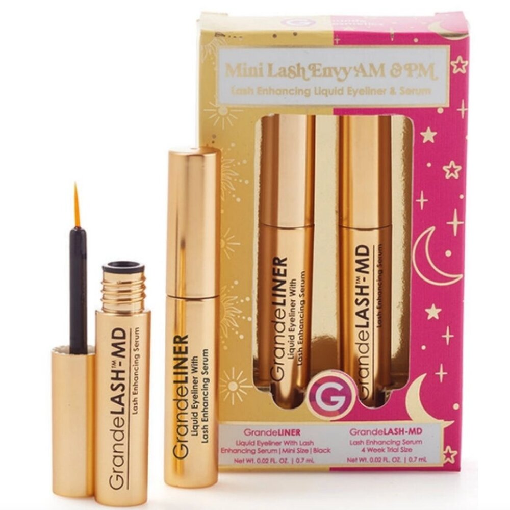NWT Grande Cosmetics Mini Lash Envy AM & PM